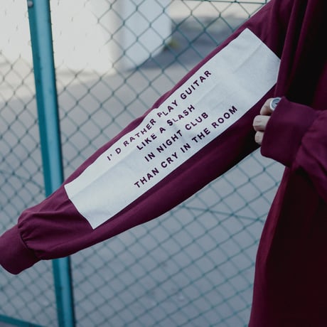 【AFYF ON GILDAN社】SOUVENIR LS T SHIRT1 [MAROON-TSUMBEAR]