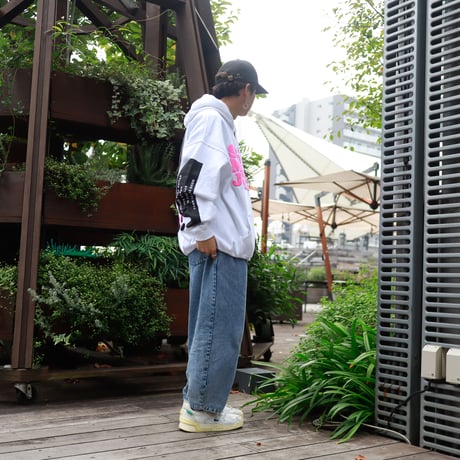 【AFYF ON GILDAN社】 SOUVENIR HOODED SW2 [WHITE-3STAR]