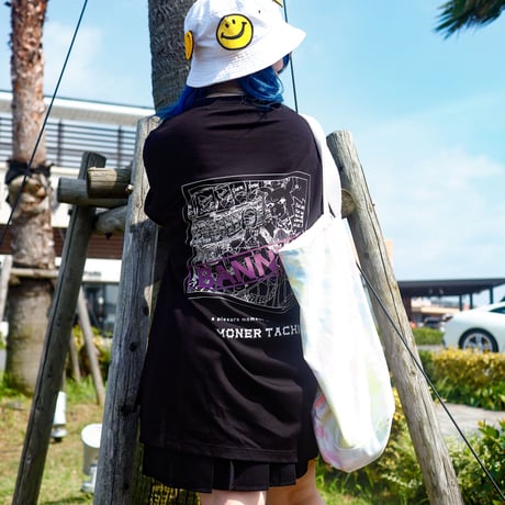 【AFYF】 KEMONERPREMIUM T SHIRT [BK-SUPERMK]