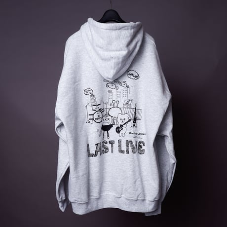 【AFYF ON GILDAN社】 SOUVENIR HOODED SW2 [ASH-CONCERT]