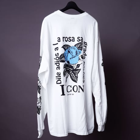 【AFYF ON GILDAN社】SOUVENIR LS T SHIRT2 [WHITE-ROSE]