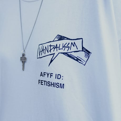 【AFYF ON GILDAN社】SOUVENIR LS T SHIRT2 [WHT-LIVEIN THE DARK]