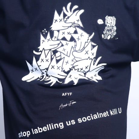 【AFYF】GILDAN® Ultra Cotton 6.0oz Long Sleeve T-Shirt #3 [BLACK-PEKEJACK]