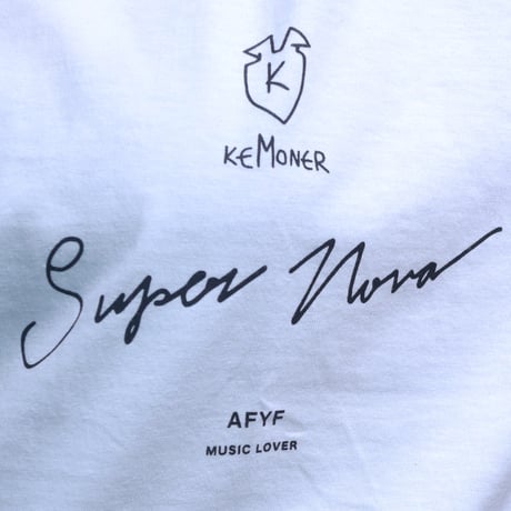 【AFYF】GILDAN® Premium Cotton 5.3oz Short Sleeve T-Shirt KEMONER LIVE [WHITE]
