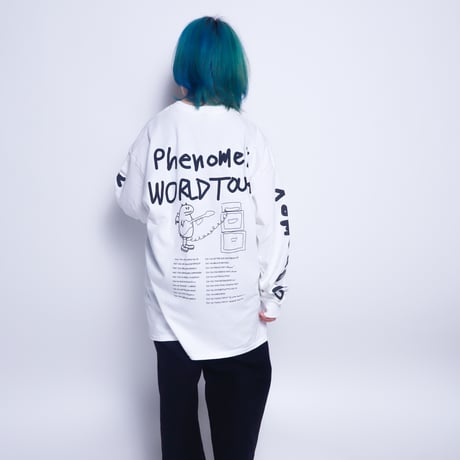 【AFYF】GILDAN® Ultra Cotton 6.0oz Long Sleeve T-Shirt #3  [WHITE-PHENOMENOX]