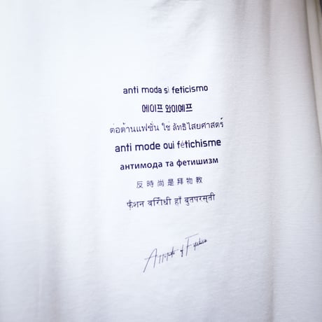 【AFYF】 KEMONERPREMIUM T SHIRT [WH-SELFIE]