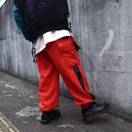 【AFYF】VANDALISM BALOON SWEAT PANT [DK ORANGE]