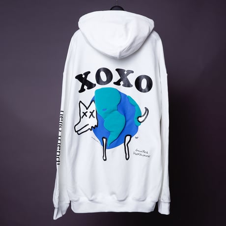 【AFYF ON GILDAN社】 SOUVENIR HOODED SW3 [WHITE-EARTH]