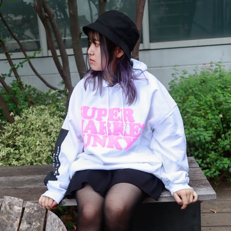 【AFYF ON GILDAN社】 SOUVENIR HOODED SW2 [WHITE-3STAR]