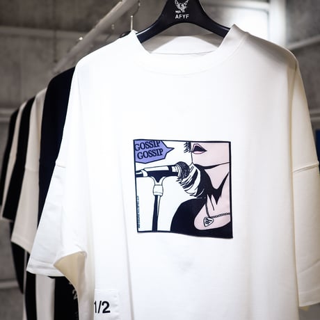 【AFYF】 KMN LIKE HUMAN PREMIUM T SHIRT [WH-VOCAL]