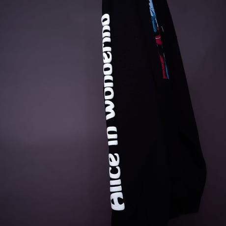 【AFYF ON GILDAN社】 SOUVENIR HOODED SW3 [BLACK-COLOR ALICE]