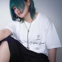 【AFYF】GILDAN® Premium Cotton 5.3oz Short Sleeve T-Shirt KEMONER LIVE [WHITE]