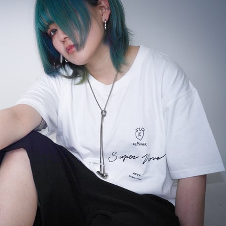 【AFYF】GILDAN® Premium Cotton 5.3oz Short Sleeve T-Shirt KEMONER LIVE [WHITE]