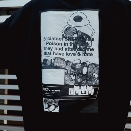 【AFYF ON GILDAN社】 SOUVENIR HOODED SW2 [BLACK-UFO CATCHER]