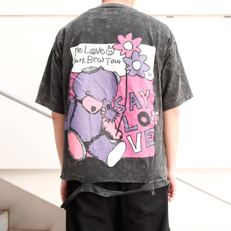 【AFYF】 CRAFTABLE DAMAGE TSHIRT [BK-PHYCHO]