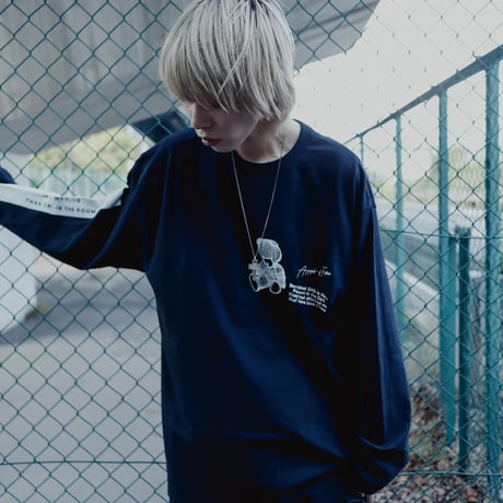 【AFYF ON GILDAN社】SOUVENIR LS T SHIRT1 [BLACK-TSUMBEAR ]