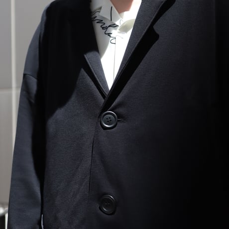 【CLASSIC ROV】(特選ミラノジャージ素材) GENDERLESS ST JKT [BLACK]