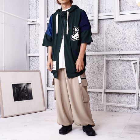 【ROVTSKI】 DREAM ME PEKE ZIP PARKA［DK GREEN］