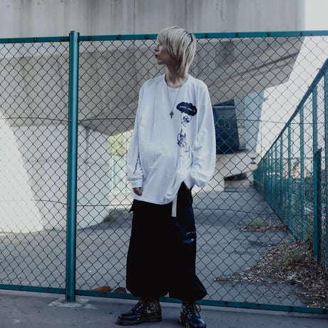 【AFYF ON GILDAN社】SOUVENIR LS T SHIRT2 [WHITE-UFOCATCHER]