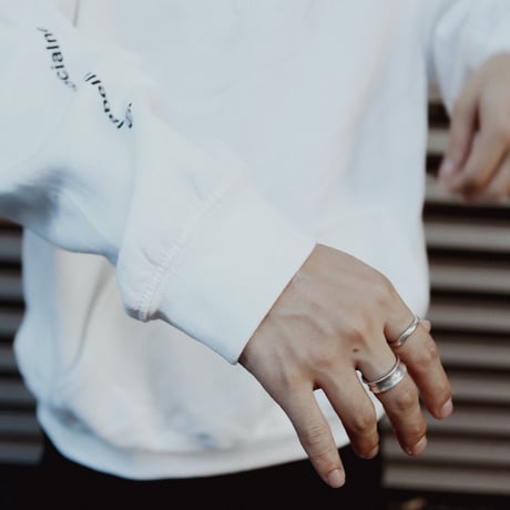 【AFYF ON GILDAN社】 SOUVENIR HOODED SW2 [WHT-LIVE IN THE DARK]