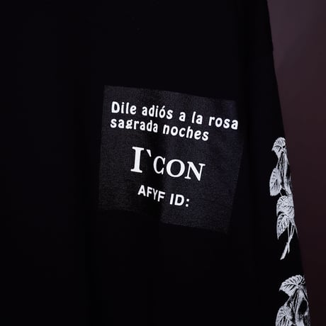 【AFYF ON GILDAN社】SOUVENIR LS T SHIRT2 [BLACK-ROSE]
