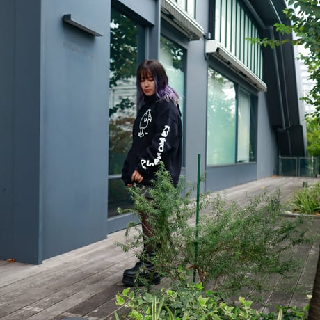 【AFYF ON GILDAN社】 SOUVENIR HOODED SW3 [BLACK-PHENOME]