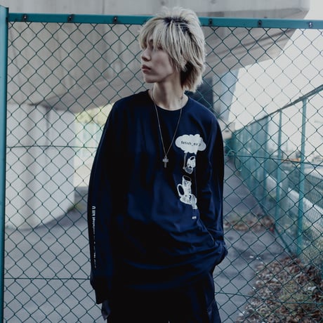 【AFYF ON GILDAN社】SOUVENIR LS T SHIRT2 [BLACK-UFOCATCHER