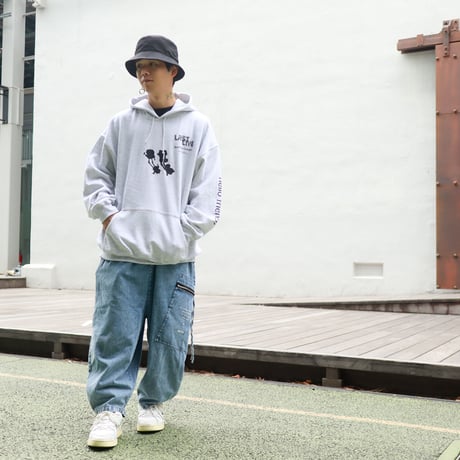 【AFYF ON GILDAN社】 SOUVENIR HOODED SW2 [ASH-CONCERT]