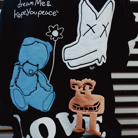 【AFYF ON GILDAN社】 SOUVENIR HOODED SW2 [BLACK-3STAR]