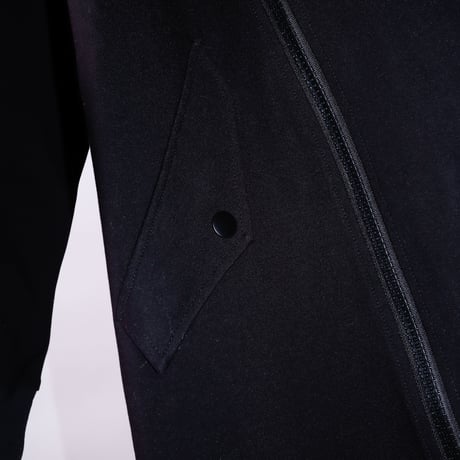 【AFYF】ASYME ZIP PARKA [PONT BLK］