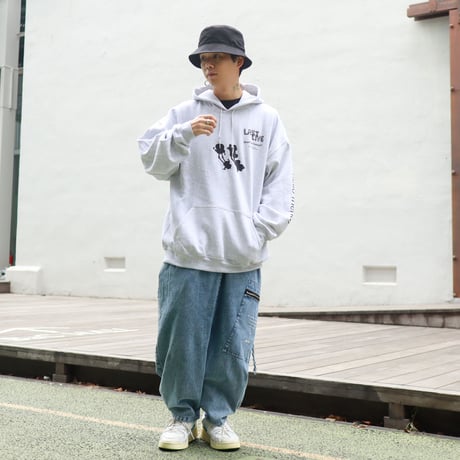 【AFYF ON GILDAN社】 SOUVENIR HOODED SW2 [ASH-CONCERT]