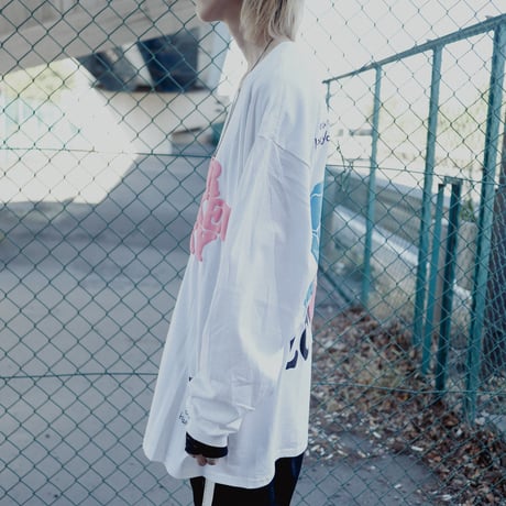 【AFYF ON GILDAN社】SOUVENIR LS T SHIRT2 [WHITE-3STAR]
