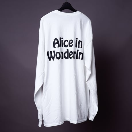 【AFYF ON GILDAN社】SOUVENIR LS T SHIRT2 [WHITE-COLOR ALICE]