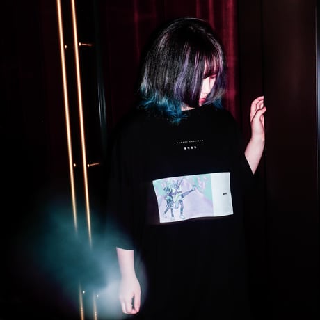 【AFYF】 KEMONERPREMIUM T SHIRT [BK-GT&BASS]