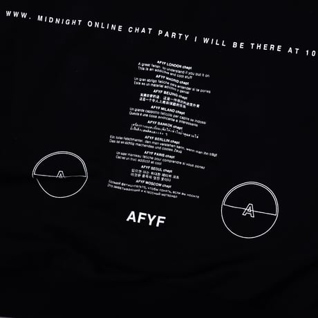 【AFYF】VANDALISMQUAD PULL PARKA [HOOD PURPLE］