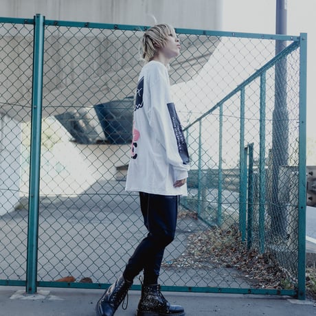 【AFYF ON GILDAN社】SOUVENIR LS T SHIRT2 [WHITE-3STAR]