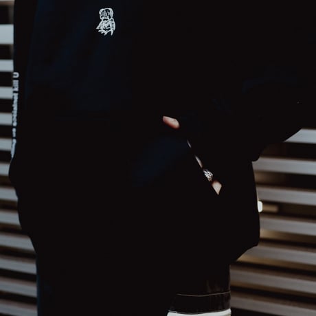 【AFYF ON GILDAN社】 SOUVENIR HOODED SW2 [BLACK-SLEEP]