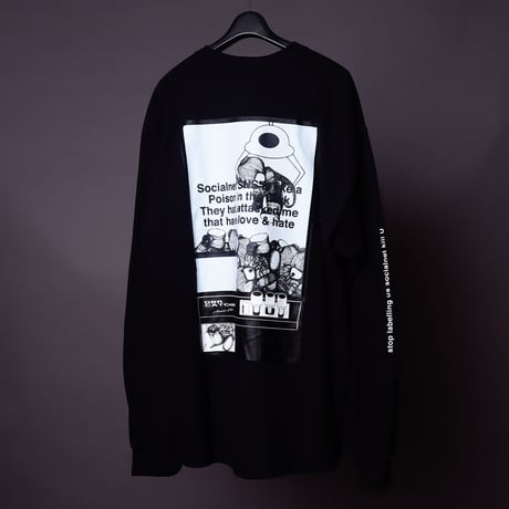 【AFYF ON GILDAN社】SOUVENIR LS T SHIRT2 [BLACK-UFOCATCHER