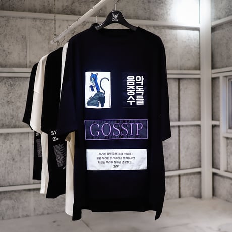 【AFYF】 KEMONERPREMIUM T SHIRT [BK-SELFIE]