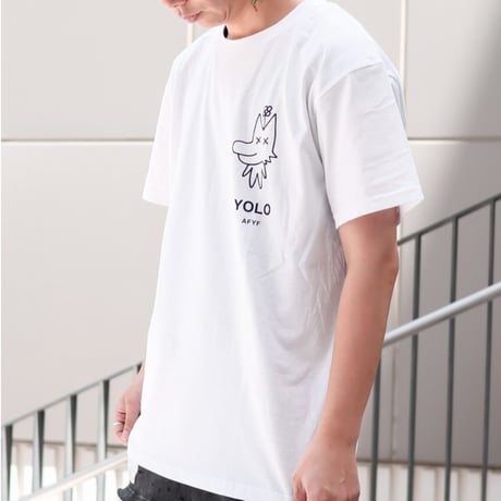【AFYF】GILDAN® Premium Cotton 5.3oz Short Sleeve T-Shirt #2  PEKE DOG JACK [WHITE]