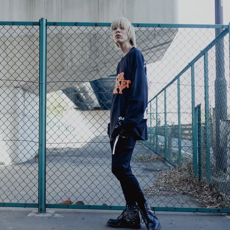 【AFYF ON GILDAN社】SOUVENIR LS T SHIRT2 [BLACK-3STAR]