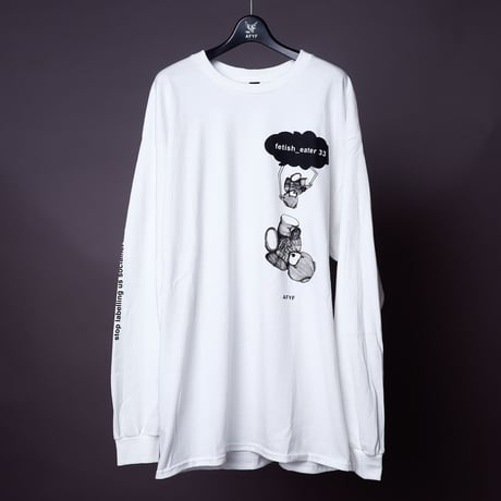 【AFYF ON GILDAN社】SOUVENIR LS T SHIRT2 [WHITE-UFOCATCHER]