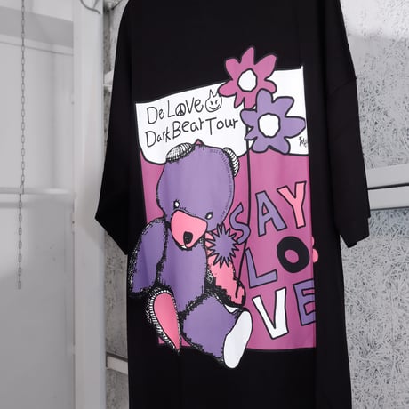 【AFYF】 PREMIUM T SHIRT [BLK PHYCHO BEAR]
