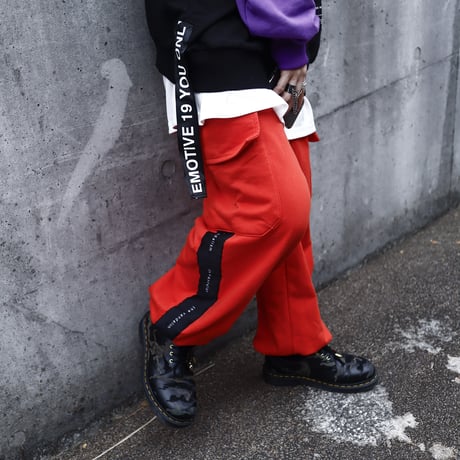 【AFYF】VANDALISM BALOON SWEAT PANT [DK ORANGE]