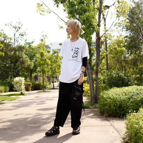 【AFYF ON GILDAN社】 SOUVENIR T SHIRT2 PEKEDOG [WHITE]