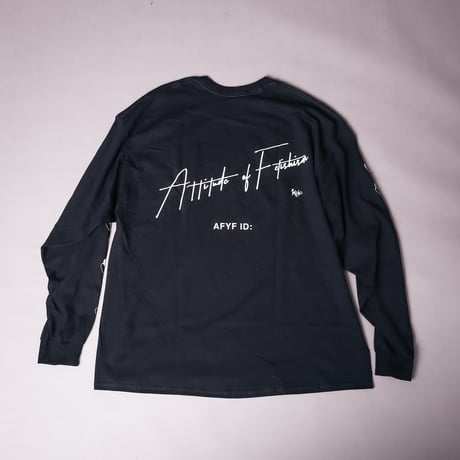 【AFYF ON GILDAN社】SOUVENIR LS T SHIRT1 [BLACK-SLEEVE BEAR]