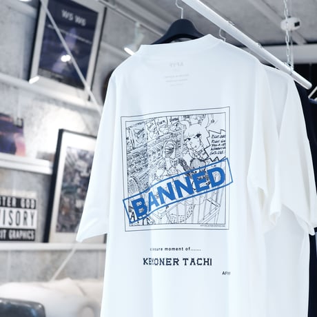 【AFYF】 KEMONERPREMIUM T SHIRT [WH-SUPERMK]