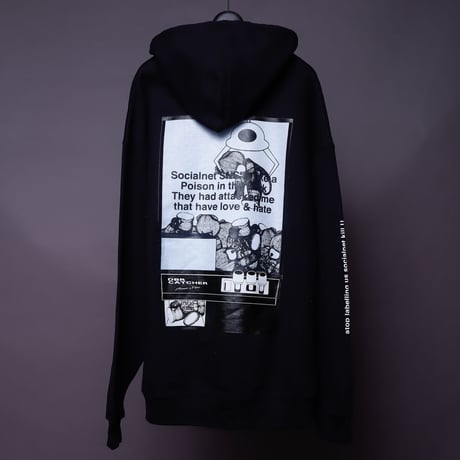 【AFYF ON GILDAN社】 SOUVENIR HOODED SW2 [BLACK-UFO CATCHER]