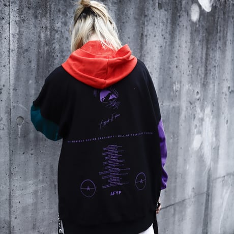 【AFYF】VANDALISMQUAD PULL PARKA [HOOD ORG］