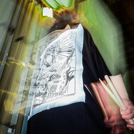 【AFYF】 KMN LIKE HUMAN PREMIUM T SHIRT [BK-MANGA]